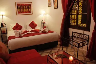 Image de Chambre Carmin - Riad de charme à Marrakech