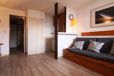 Image de Appartement cosy 2 pièces, balcon, 6 pers. - Alpe d'Huez, proche pistes et commerces