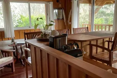 Image de La Grange Océane Lège Cap-Ferret -\"La Cabane Tchanquée \" (4 pers. )-Piscine chauffée/Wifi/netflix