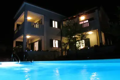 Image de Villa avec piscine, Supetar, île de Brac