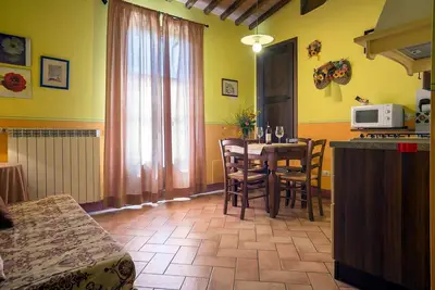 Image de Il Girasole est un bel appartement avec un balcon panoramique sur San Gimignano