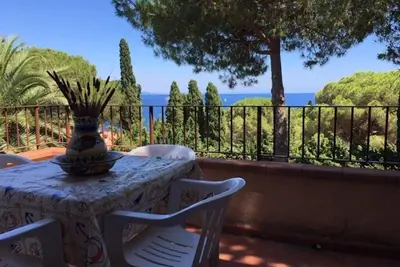 Image de Appartement rénové avec vue sur la mer Île d'Elbe, Capo d'Arco