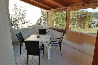 Image de Garçonnière avec la terrasse Lopar, Rab (As-5024-a)