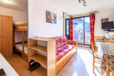 Image de Wohnung am FuĂźe der Pisten 2 Zimmer + Kabine Ecke 4 Personen - Auswahl