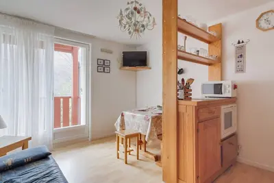 Image de Studio Cabine pour 6 pers avec Balcon, Parking et Wifi - Esquièze-Sère