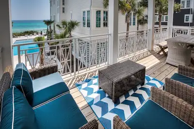 Image de Beach Therapy, 30a Cottages, réductions d'été, superbes vues sur le golfe, à quelques pas de la piscine et de la plage!