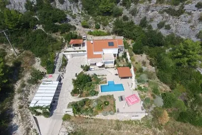 Image de Appartement à Orebić avec vue sur la mer, terrasse, climatisation, Wifi (114-1)