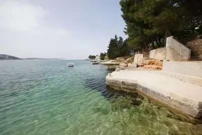 Image de Appartement dans Stara Novalja avec vue mer, loggia, Climatisation, Wifi (183-1)