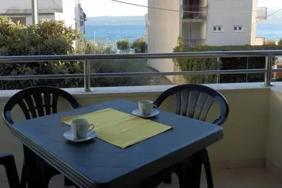 Image de Appartement Studio dans Duće avec vue mer, Balcon, Climatisation, Wifi (4173-1)