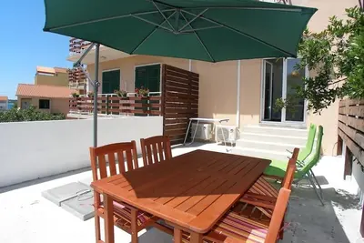 Appartement Studio dans Vodice avec terrasse, Climatisation, Wifi (4323-4)