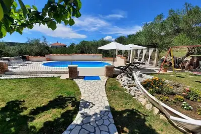 Image de Appartement dans Kampor avec terrasse, Wifi (4235-4)