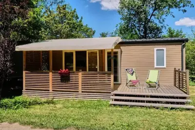 Image de Mobil Home Premium 3 Pièces 4 Personnes Climatisé + Tv