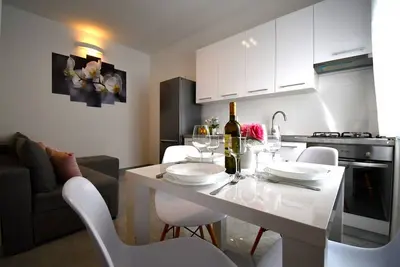 Image de Appartement dans Lopar avec vue mer, terrasse, Climatisation, Wifi (613-4)