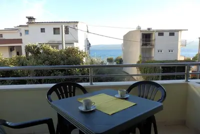 Image de Appartement Studio dans Duće avec vue mer, Balcon, Climatisation, Wifi (4173-6)