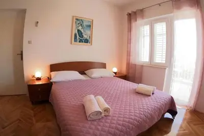 Appartement dans Duće avec vue mer, Balcon, Climatisation, Wifi (4174-1)