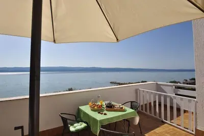 Image de Appartement dans Duće avec vue mer, terrasse, Climatisation, Wifi (3425-3)