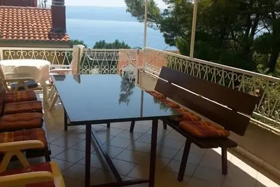 Image de Appartement dans Duće avec vue mer, Balcon, Climatisation, Wifi (237-1)