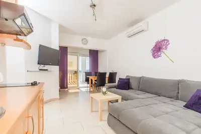 Image de Appartement dans Crikvenica avec vue mer, terrasse, Climatisation, Wifi (3492-5)