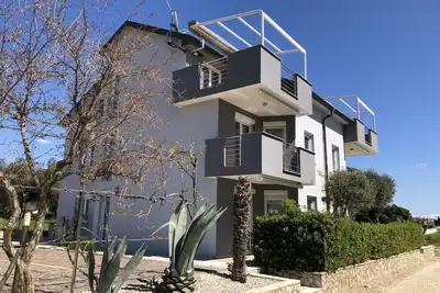 Image de Appartement dans Sukošan avec vue mer, terrasse, Climatisation, Wifi (3495-2)
