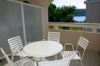 Image de Appartement dans Stara Novalja avec vue mer, loggia, Climatisation, Wifi (133-3)