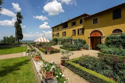 Image de Villa di Tizzano En Greve dans le Chianti, en Toscane