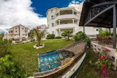Image de Appartement dans Crikvenica avec vue mer, terrasse, Climatisation, Wifi (4267-3)