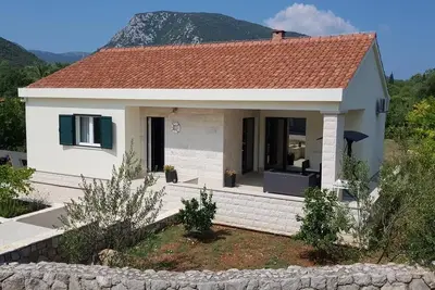 Image de Maison de vacances dans Ston avec terrasse, Climatisation, Wifi, Machine Ă laver (4542-1)
