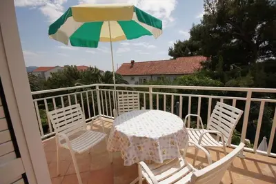 Image de Appartement dans Orebić avec vue mer, terrasse, Climatisation, Wifi (829-3)