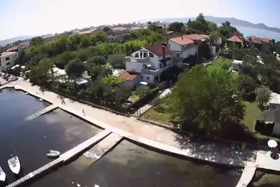 Image de Appartement Studio dans Sukošan avec vue mer, Balcon, Climatisation, Machine à laver (151-1)