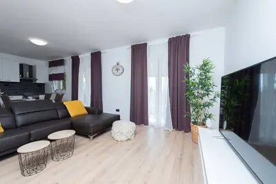 Appartement dans Duće avec vue mer, terrasse, Climatisation, Wifi (3423-6)