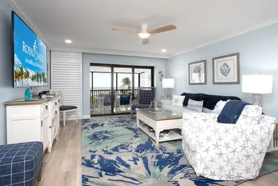 Image de Belle mise à jour du Sanibel Condo Gulf Front - Sanddollar C203