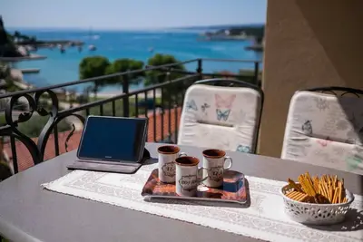 Appartement moderne et confortable à Krk, Island Krk, Croatie pour 3 personnes