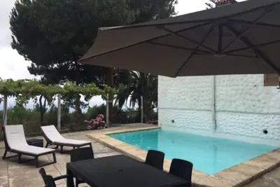 Image de Vivelorural: El refugio de Arucas, pool & terrace