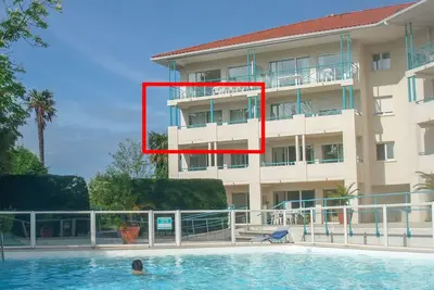 Image de Bel appartement 4 personnes, face golf, avec piscine et 2 terrasses