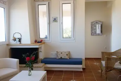 Image de Appartement Aurora de l'hĂ´tel Villa Erato, vue imprenable sur mer et montagne!