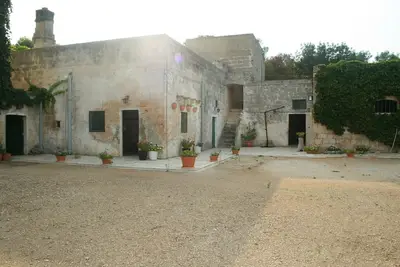 35m² Studio equipé in Bio Masseria avec oliviers et vignobles