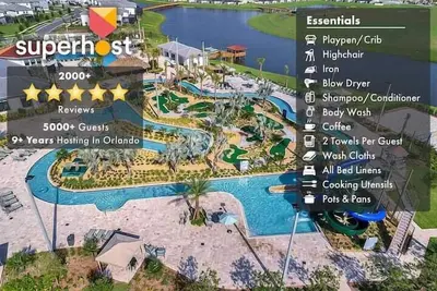 Image de Parc aquatique gratuit! Nouveau Home w / Pool 5miles to Disney! - Je