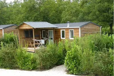 Image de La Noix de Pécan'y - Mobil home Look Chalet \"Renardeau\"