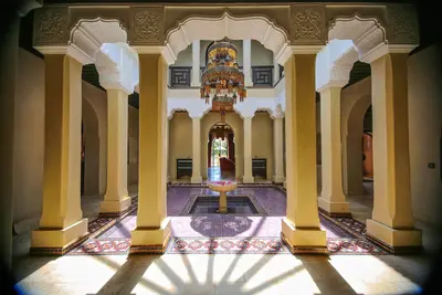 Image de Marrakech maison 10 personnes  aire de jeux, piscine 20 m, hammam, wifi.