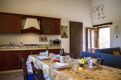 Grand appartement dans un chalet dans la campagne verdoyante de Pérouse
