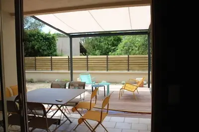 Image de Appartement T3 Standing et jardin privatif 800 m de la plage 5mn du vieux p
