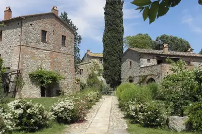 Image de La terrasse de la ferme Borgo Santa Maria