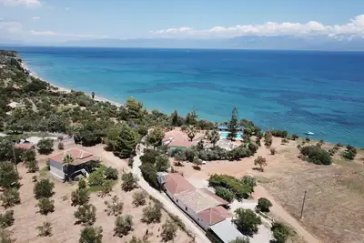 Image de Calme et idyllique à proximité de la plage - maison de vacances avec de belles vues sur la mer | Messénie,