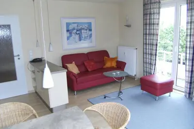 Image de Duhner Düne Apartment 18, non-fumeur, WiFi, ascenseur, balcon, transat sur la plage (en saison)