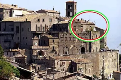 Image de Appartement terrasse sur le toit dans le château Orsini, vue sur village & Tibre