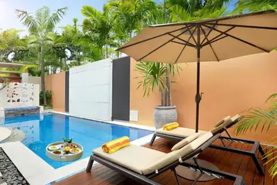 Image de Villa une chambre à coucher bien situé à Seminyak, piscine privée, à pied de la plage