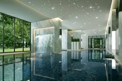 Image de Your Home \/ Singapore Style complex w Piscine à débordement