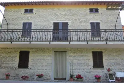 Image de sur la grand-mère, entre l'Ombrie et Marches