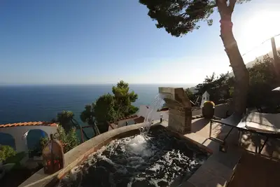 Claro de Lua Villa 5 suites vue mer San Felice Circeo