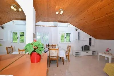 Image de Appartement dans Žuljana avec vue mer, terrasse, Climatisation, Wifi (3558-1)